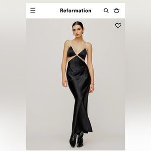 Reformation Silk Maxi Dress